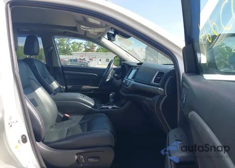 2019 Toyota Highlander Hybrid Limited Platinum из США, поврежденный, VIN 5TDDGRFH9KS053293